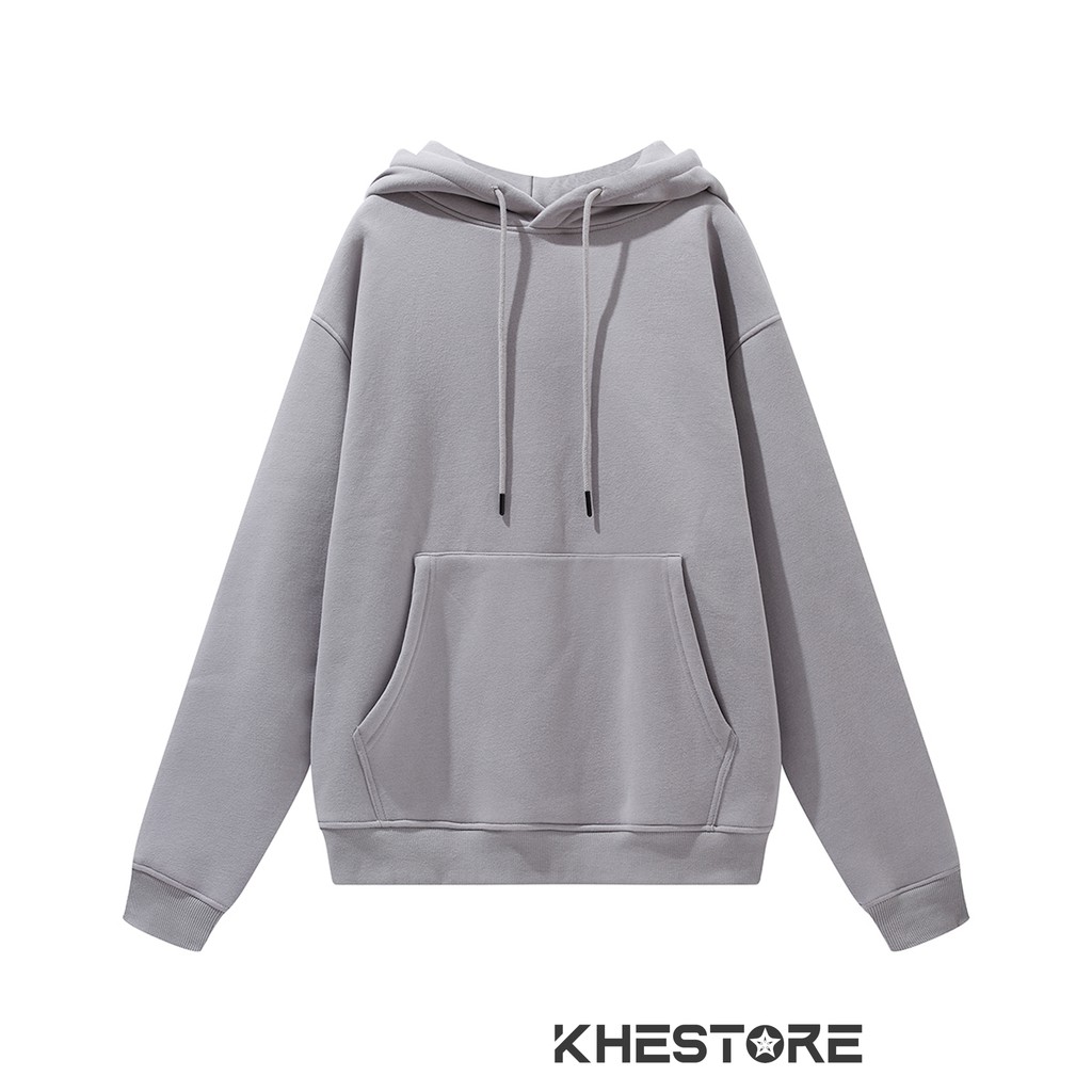 Áo Hoodie Trơn Basic Khestore 2622 , Áo Hoodie Nam Nữ From Rộng , Hoodie nỉ bông | BigBuy360 - bigbuy360.vn