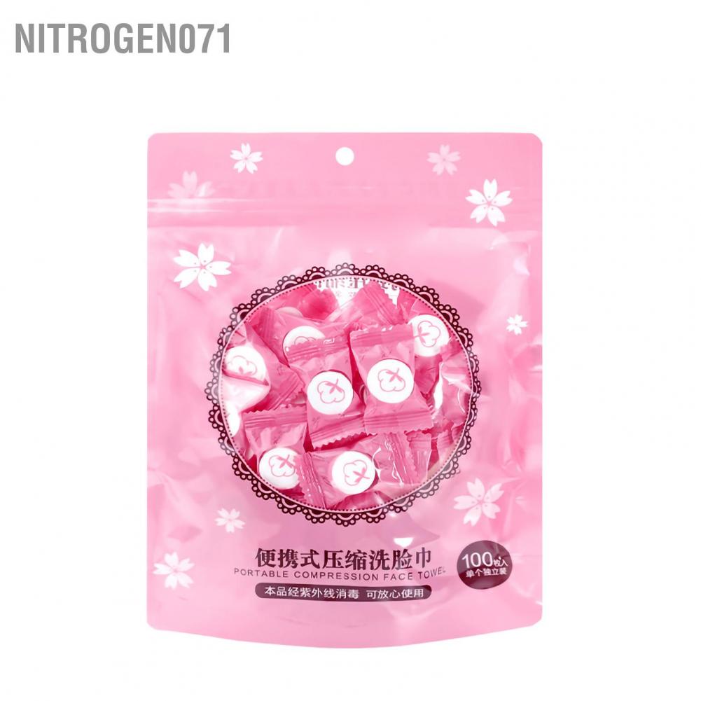 [Hàng mới về] Set khăn nén lau mặt dùng một lần mini nhỏ gọn tiện lợi