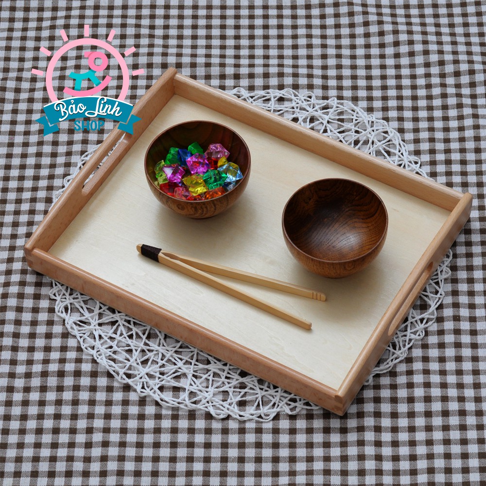 Kẹp tre vận động tinh cho bé| Giáo cụ Montessori