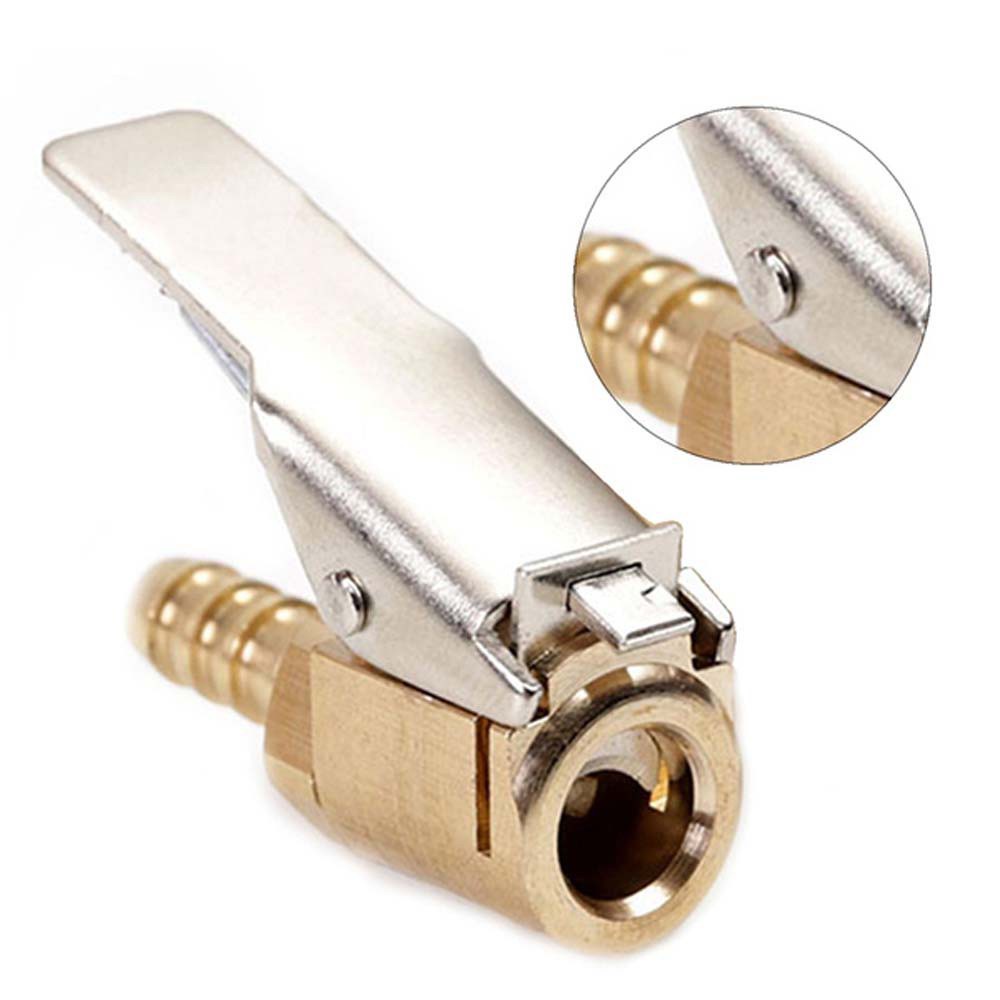 Đầu Nối Bơm Hơi Lốp Xe Hơi Bằng Đồng Thau Siêu Bền Tiện Dụng