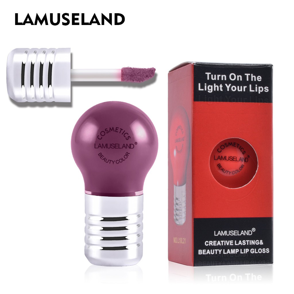 Set 2 son môi LAMUSELAND L18L21x2 B1T1 12 màu lâu trôi làm đẹp