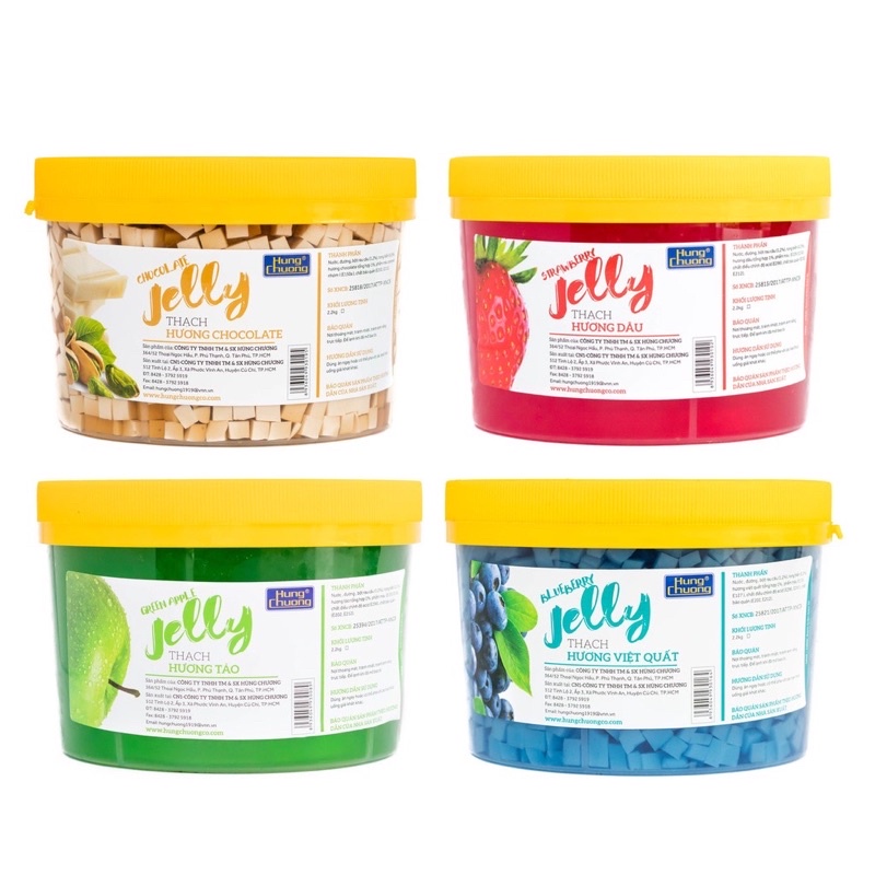 Thạch rau câu Hùng Chương hủ 2.2kg