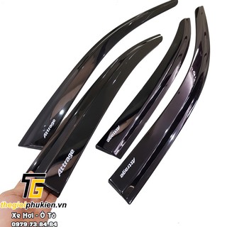 [Hàng mới về] Bộ vè che mưa ABS dành cho xe Mitsubishi Attrage 2020 cao cấp