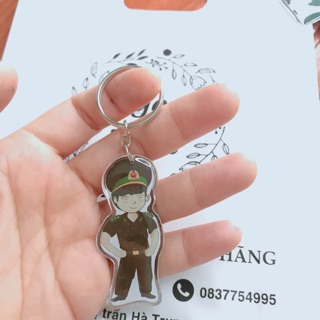 Móc khoá meka quân đội
