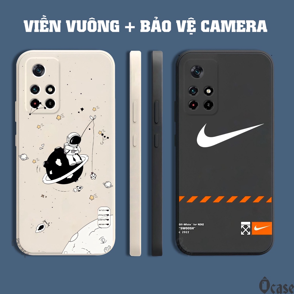 Ốp lưng Xiaomi Poco M4 Pro 5G / X4 Pro 5G in hình Nasa  vũ trụ  cạnh viền vuông có bảo vệ camera