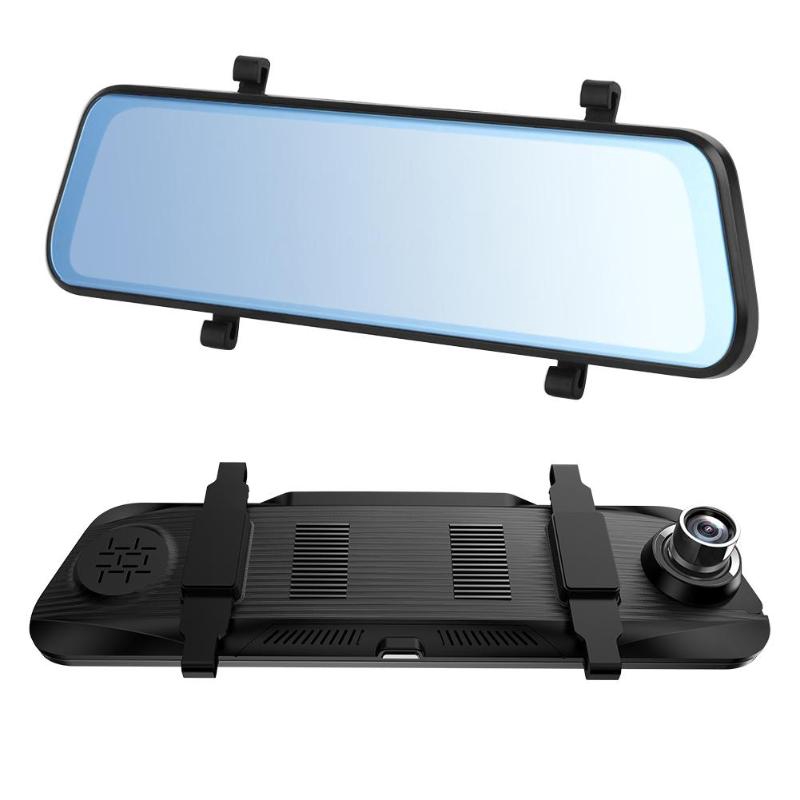 Anytek T11+ 9.66 Inch IPS Touch Rearview Mirror DVR Camera 1080p 720p Dual Lens Dash Cam Driving | BigBuy360 - bigbuy360.vn