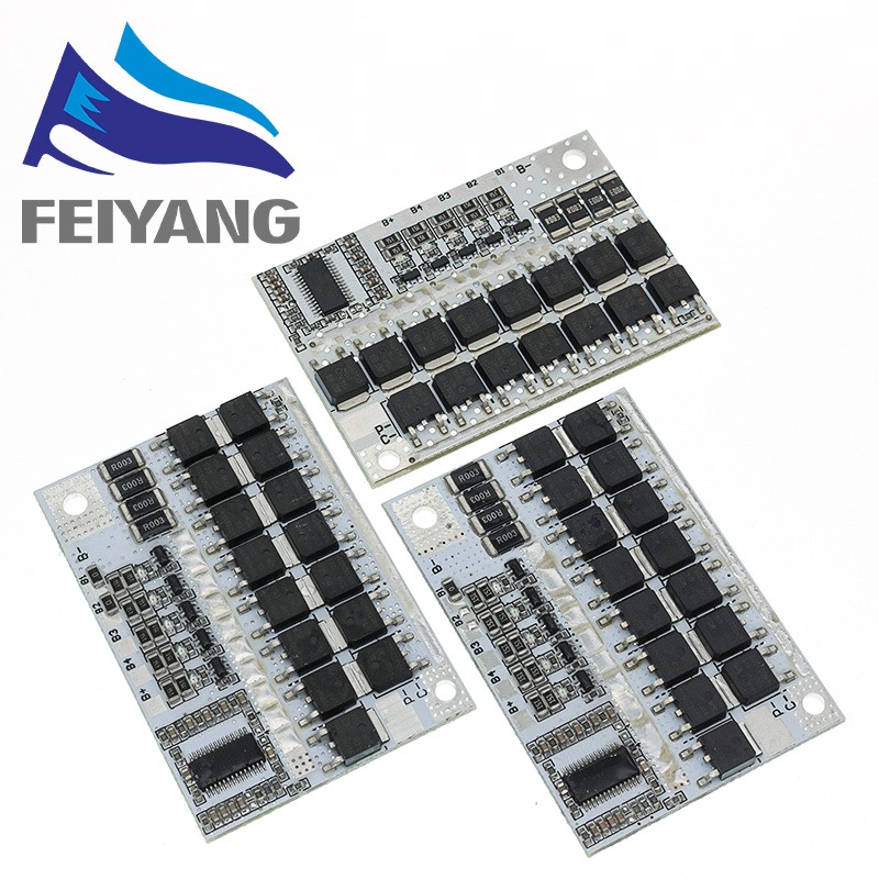 Bo mạch bảo vệ sạc pin polyme LifePo4 Lmo Ternary Li-ion 3S/4S/5S BMS 12 V 16.8V 21V 100A