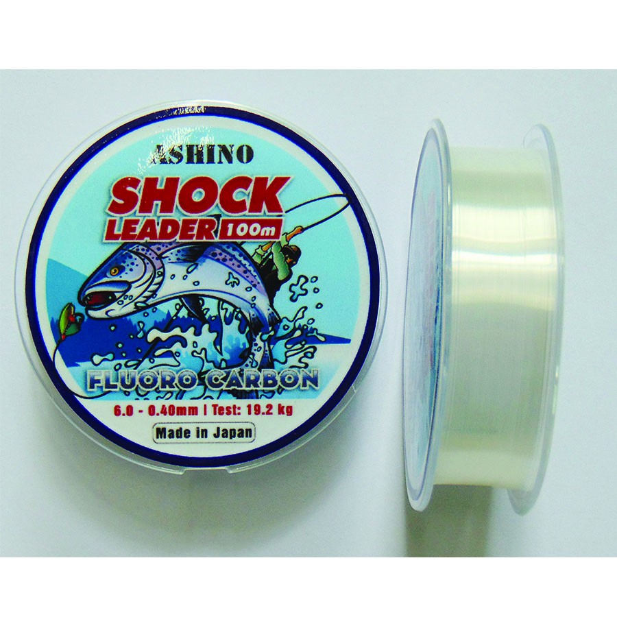 Dây Cước Shock Leader Fluoro Carbon Ashino 100 mét