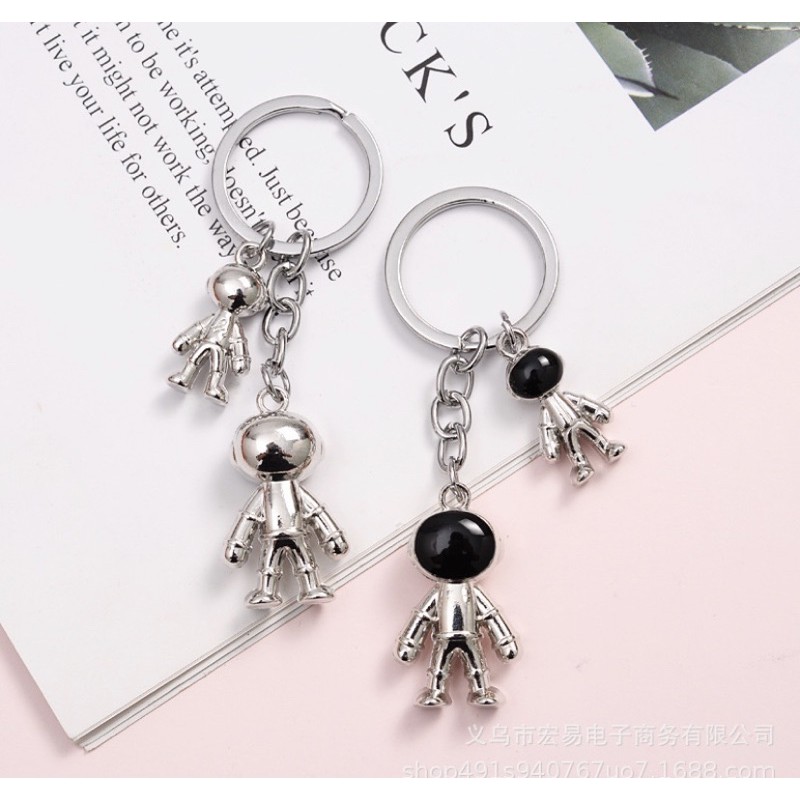 MÓC KHOÁ PHI HÀNH GIA - Set 2 hình sắt cực ngầu