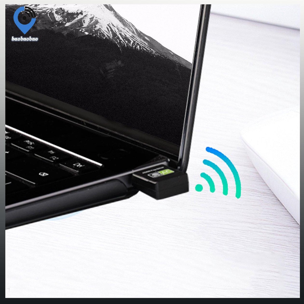 【Hàng sẵn sàng】【Cod】USB Wireless Network Card M600-600M Driver-free Dual Frequency 5GHZ