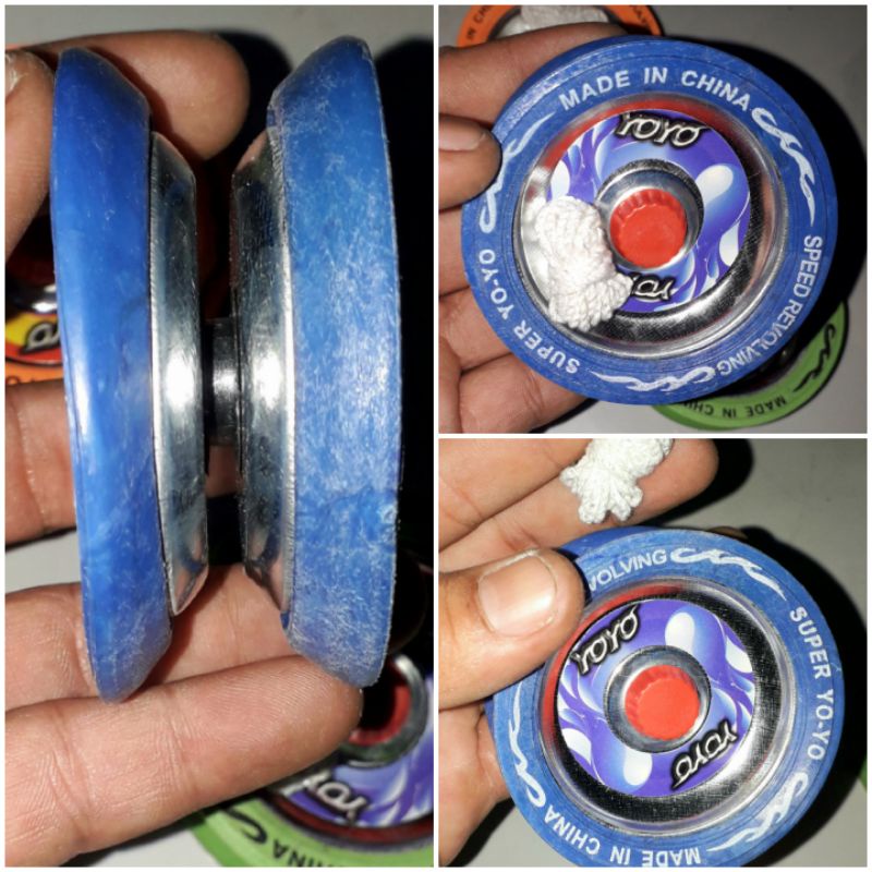 Một con quay s_Yo_Yo_s bằng nhựa và kim loại