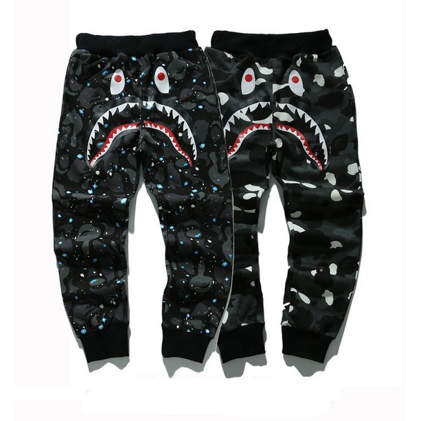 Mới Quần Dài Thể Thao BAPE Ape Phong Cách Hip Hop