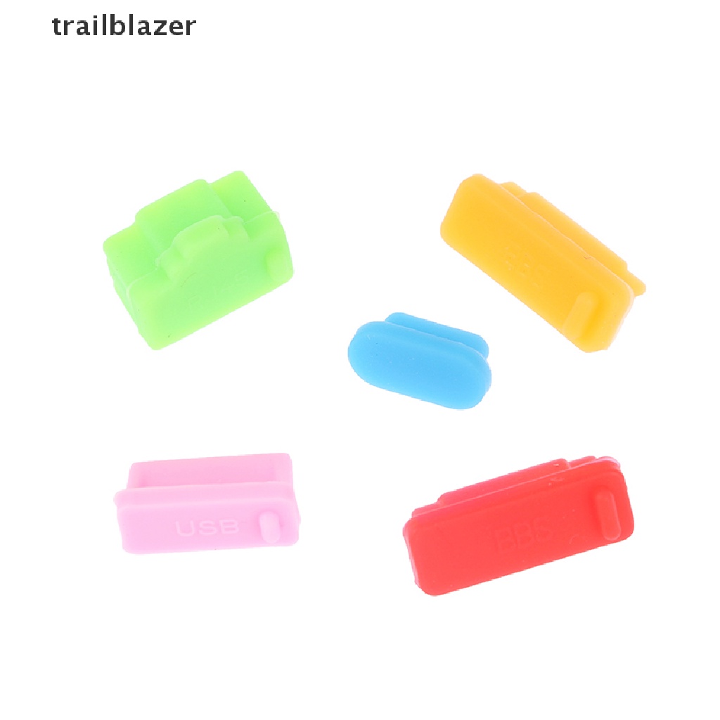 trailblazer 16pcs/set Laptop Dust Plug Set USB HDMI Port VGA Rubber Protective Cover UIO