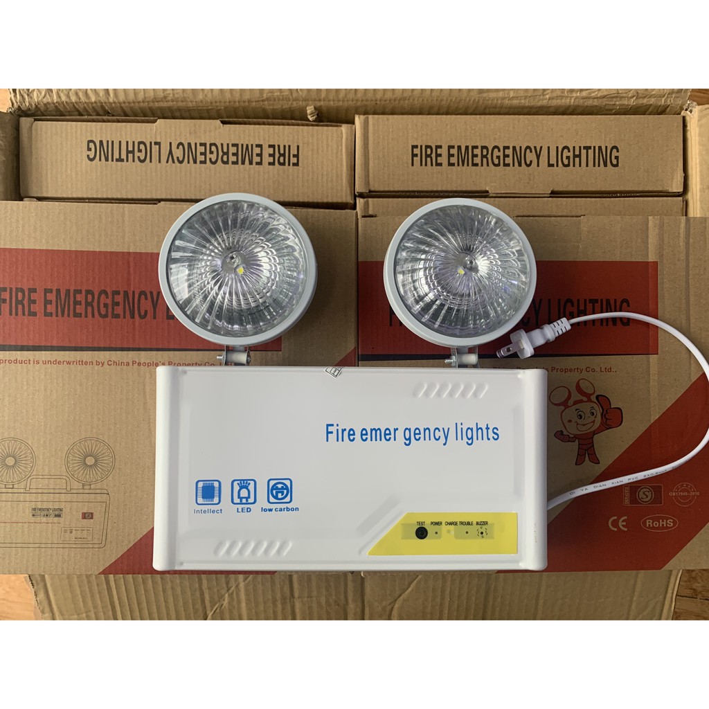 Đèn Led Chiếu Sáng Thoát Hiểm Khẩn Cấp Sự Cố Mắt Mèo, Thiết Bị Phòng Cháy Chữa Cháy, Dự Phòng Cúp Điện
