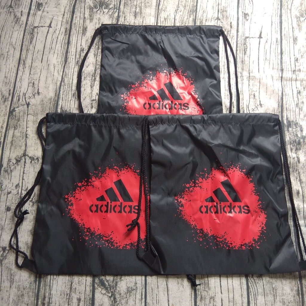 Balo Túi Rút Adidas Gym Sack Bag Chất liệu Polyester Chống Nước thích hợp dùng đi tập Gym
