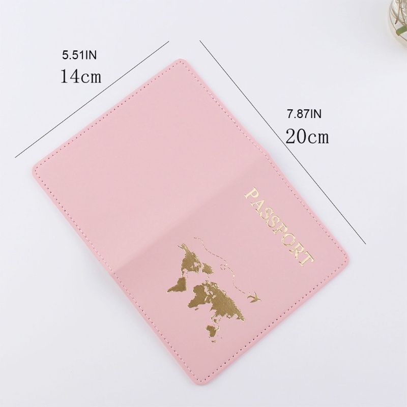 ✿ Ví Da Pu Đựng Hộ Chiếu / Thẻ ID / Passport Thời Trang Cho Nam Và Nữ