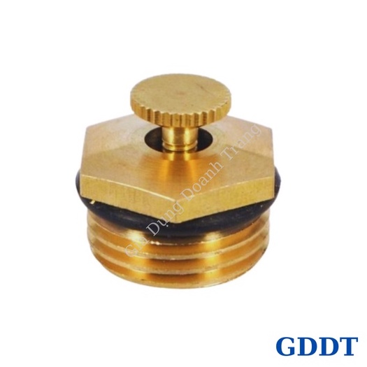 Béc tưới phun mưa hình quạt 360 độ đồng thau chân ren 21mm dùng cho hệ thống tưới nông nghiệp