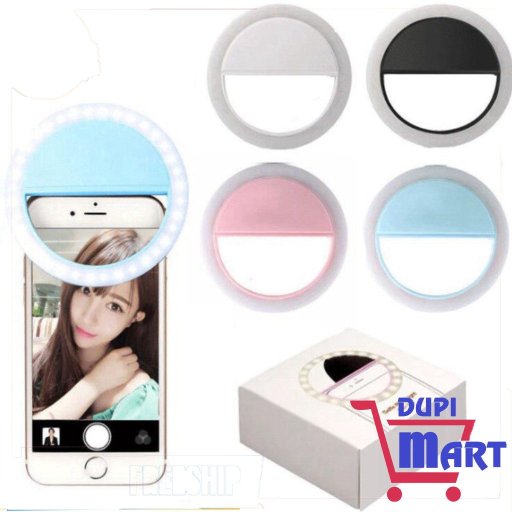 Đèn Live Stream- Đèn Led selfie Light Hỗ Trợ Chụp Ảnh Tự Sướng Trong Đêm Dùng Pin Cực Kì Tiện Lợi
