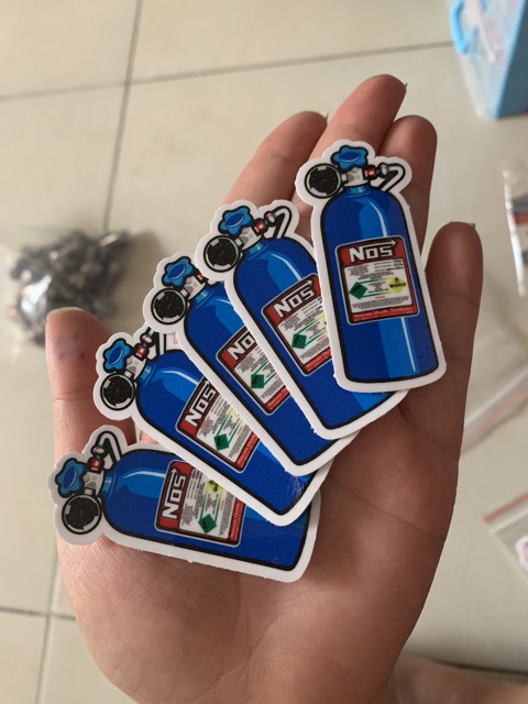 TEM STICKER NHỎ DÁN XE NGẦU BÁ CHÁY - SHOPPHUKIENXE