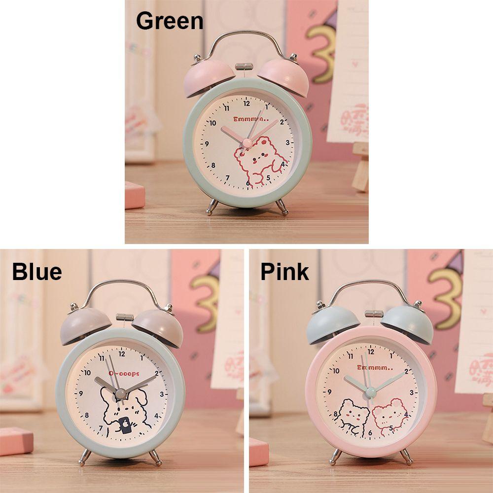 Đồng Hồ Báo Thức Chạy Bằng Pin Không Gây Tiếng Ồn Dùng Trang Trí Nhà Cửa