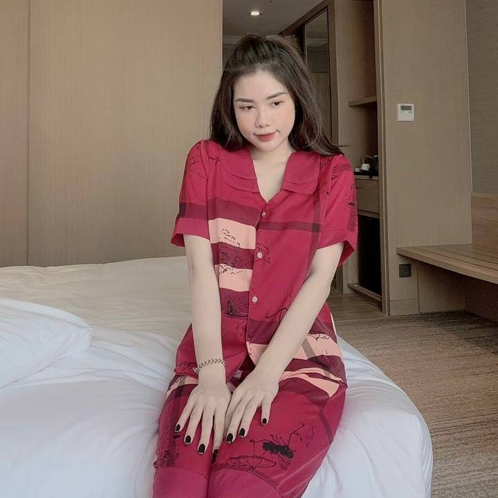 [Ảnh thật] Bộ lửng Pijama chất liệu Mango cao cấp | BigBuy360 - bigbuy360.vn