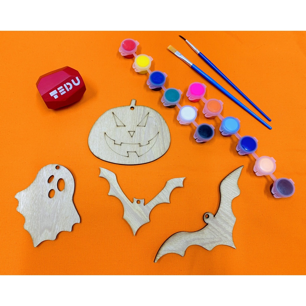 Đồ chơi gỗ trang trí Halloween – Đồ chơi gỗ TEDU