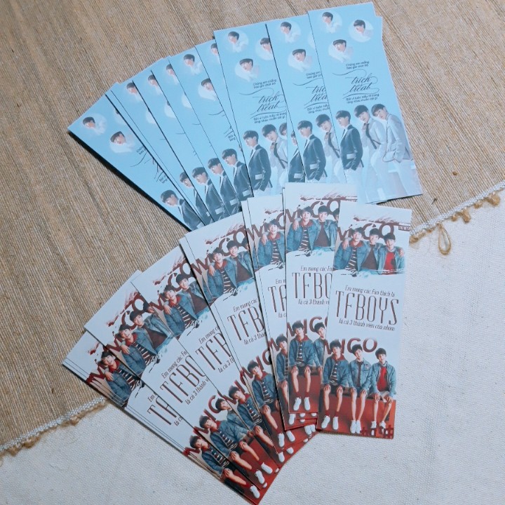 8 Bookmark in theo yêu cầu