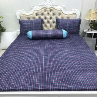 Bộ Drap Thun Hàn Quốc mát lạnh 4 món