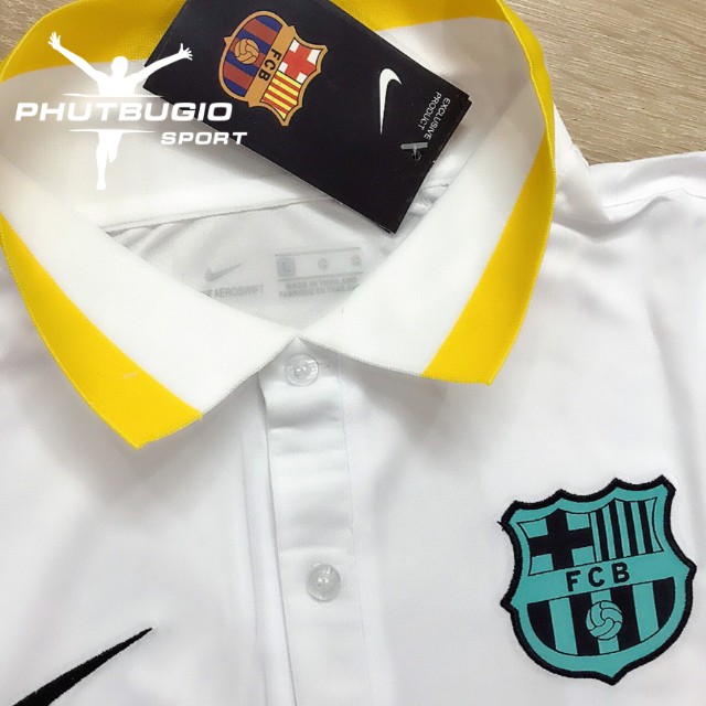 Áo Thun Nam Cao Cấp Thể Thao BARCA/ CLB BARCA / Áo Polo Nam Cao Cấp - Phút Bù Giờ Sports