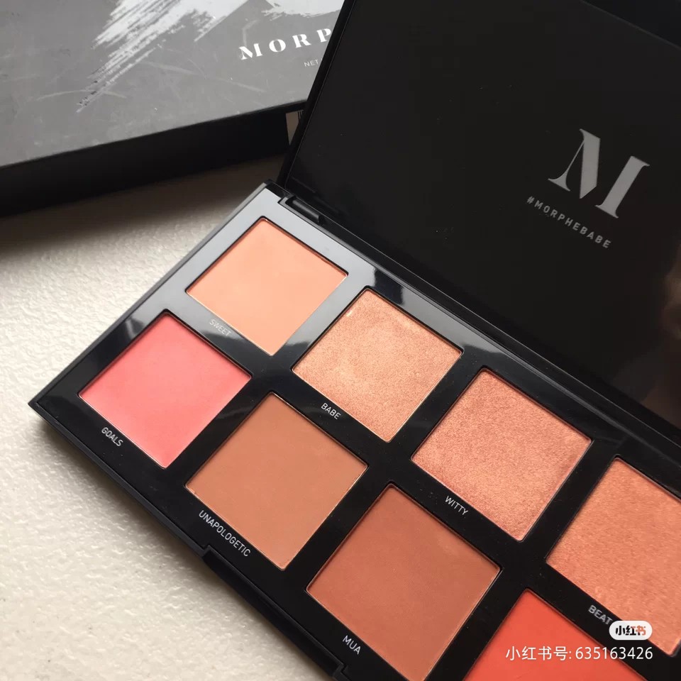 Bảng má Morphe 8W Warm Master Blush