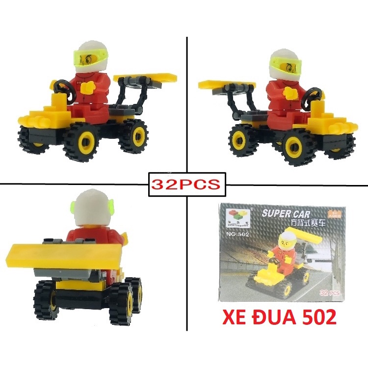 Đồ chơi lego lắp ráp mô hình xe mini giá rẻ