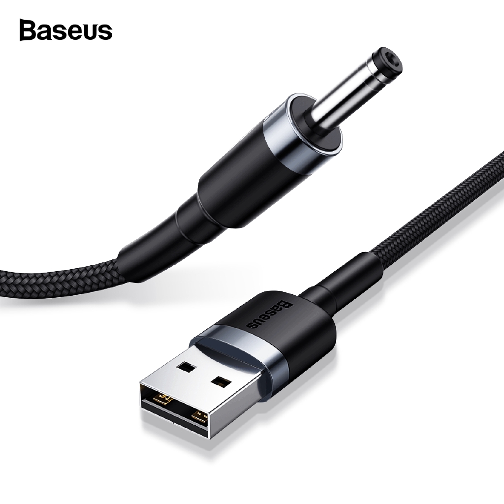 Dây cáp sạc Baseus cổng USB A sang cổng DC 3.5mm cho loa và tai nghe