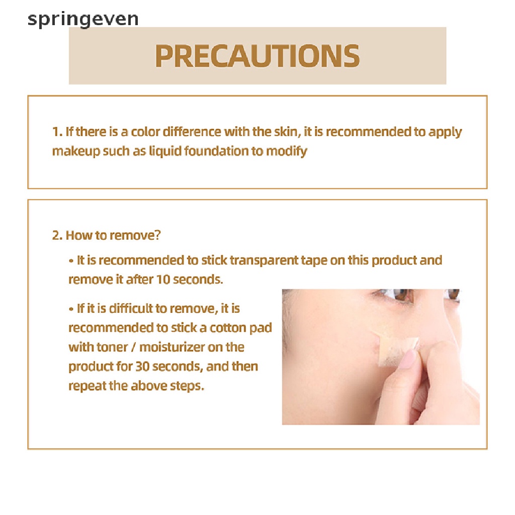 Bộ 60 Miếng Dán Che Khuyết Điểm Hình Xăm Chống Nước Che Phủ Mỏng