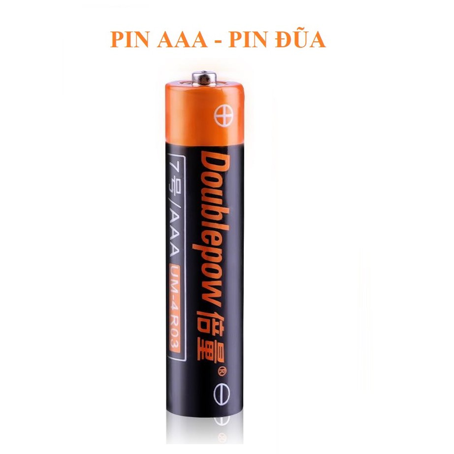 Pin đũa AAA 1.5v DoublePow, pin khô carbon