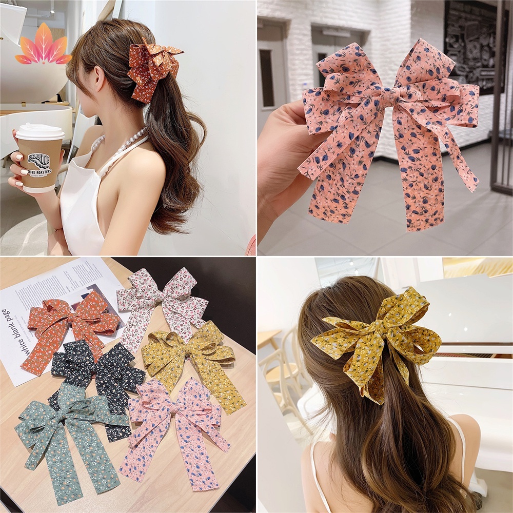 Kẹp Tóc Nơ Hoa Nhỏ JP5