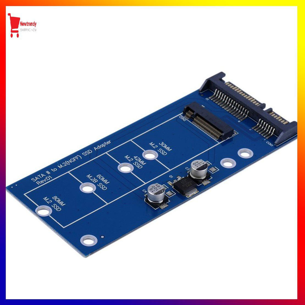 Thẻ Chuyển Đổi Mở Rộng (0601) (Promo) M2 Ngff Ssd Sata3 Ssds Sang Sata Sang Ngff | BigBuy360 - bigbuy360.vn