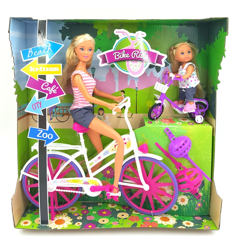 Đồ Chơi Trẻ Em Búp Bê Đạp Xe, Steffi Love Bike Ride 105733045 - Simba