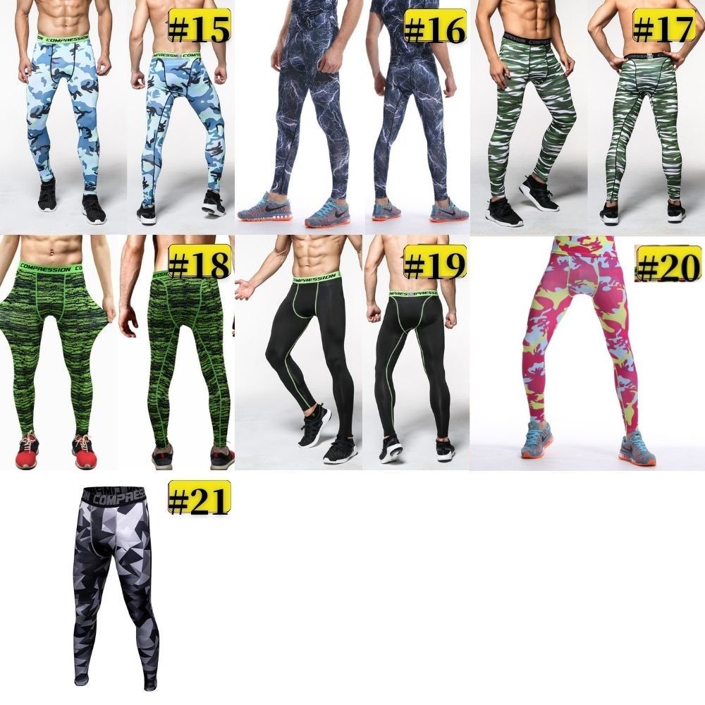 Quần legging thể thao thấm hút mồ hôi nhanh dành cho nam giới