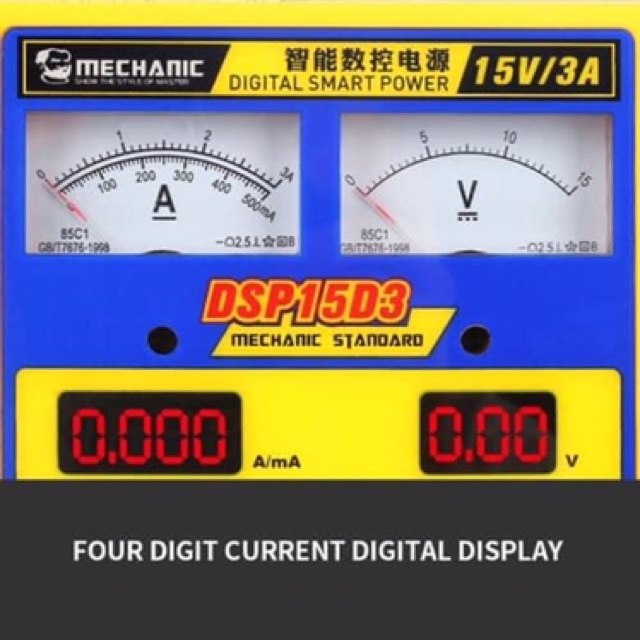 Máy cấp nguồn DSP15D55A/15V Mechanic