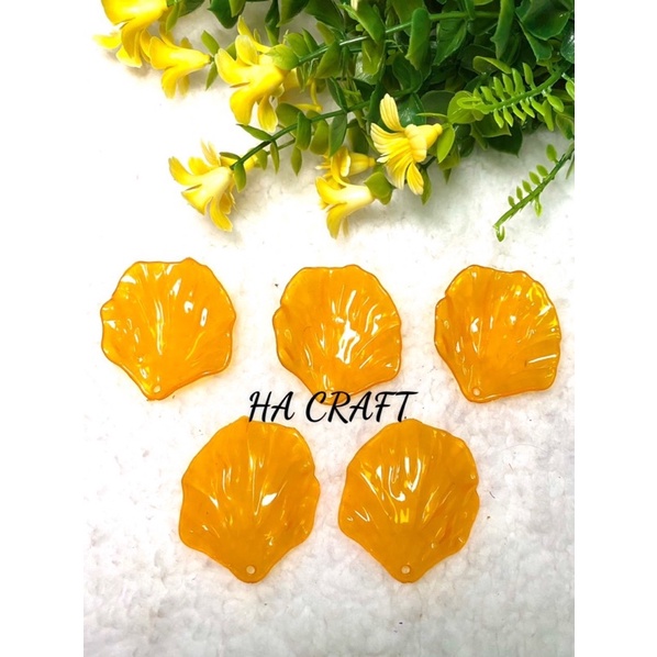 Cánh bắp cải to, cánh sò to 100g,vật liệu làm hoa đá pha lê