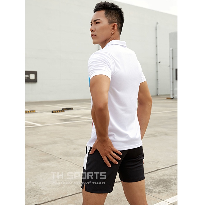 Áo thể thao nam tập gym chạy bộ thấm hút mồ hôi co dãn thoáng mát đặc biệt cao cấp - TH Sports TH012