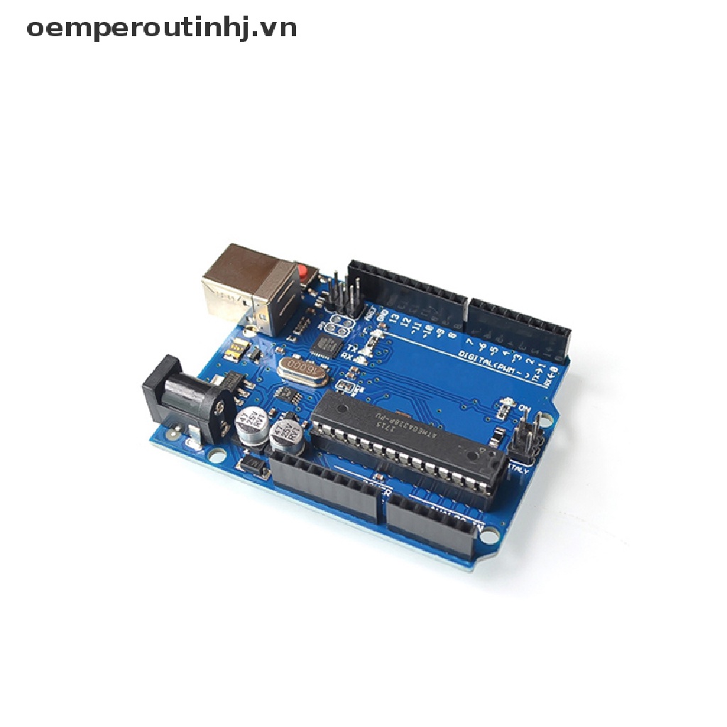 TINHJ UNO R3 ATMEGA16U2+MEGA328P Chip for Arduino UNO R3 Development Board + USB CABLE .