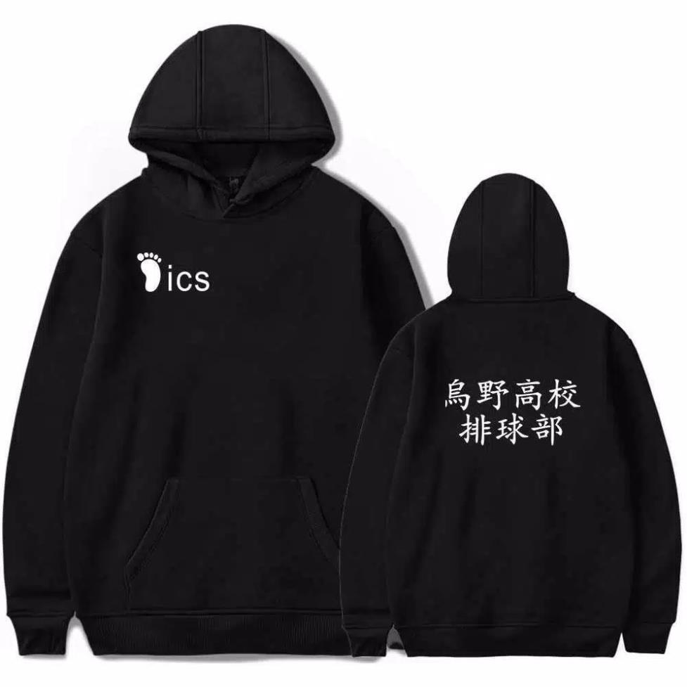 Mẫu áo Hoodie in hình Haikyuu Hoodie Anime độc đẹp giá siêu rẻ kèm chất lượng