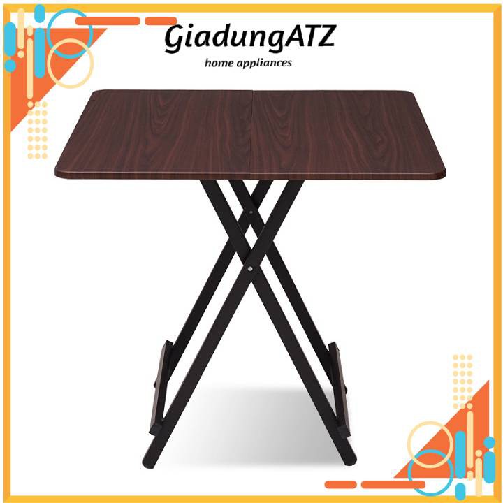 Bàn Gỗ Gấp Gọn Size 80x80 Nội Thất Hiện Đại