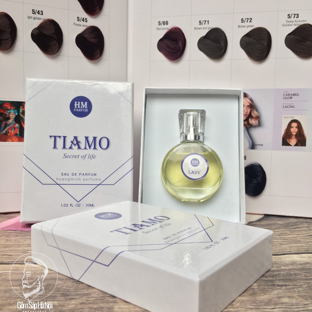 Nước Hoa  Mini TIAMO  30mle