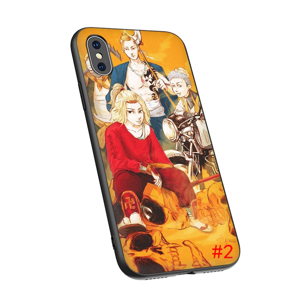 Ốp điện thoại TPU mềm in hình Anime Tokyo Revengers mã LL2 cho iPhone 5 5S 6 6S 7 8 Plus X XS Max XR SE 2016 2020