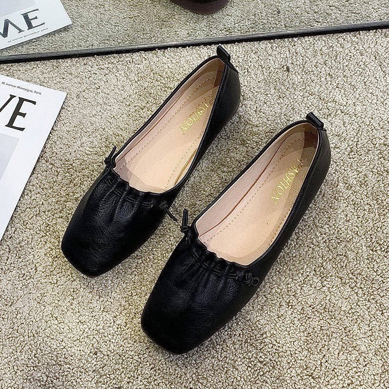 Giày Búp Bê Mũi Vuông Thời Trang Cho Nữ Size 35-43 | BigBuy360 - bigbuy360.vn