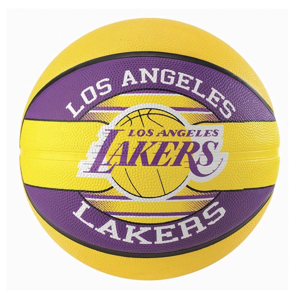 [Chính hãng] Bóng rổ Spalding NBA Team Los Angeles Lakers Outdoor Size 7