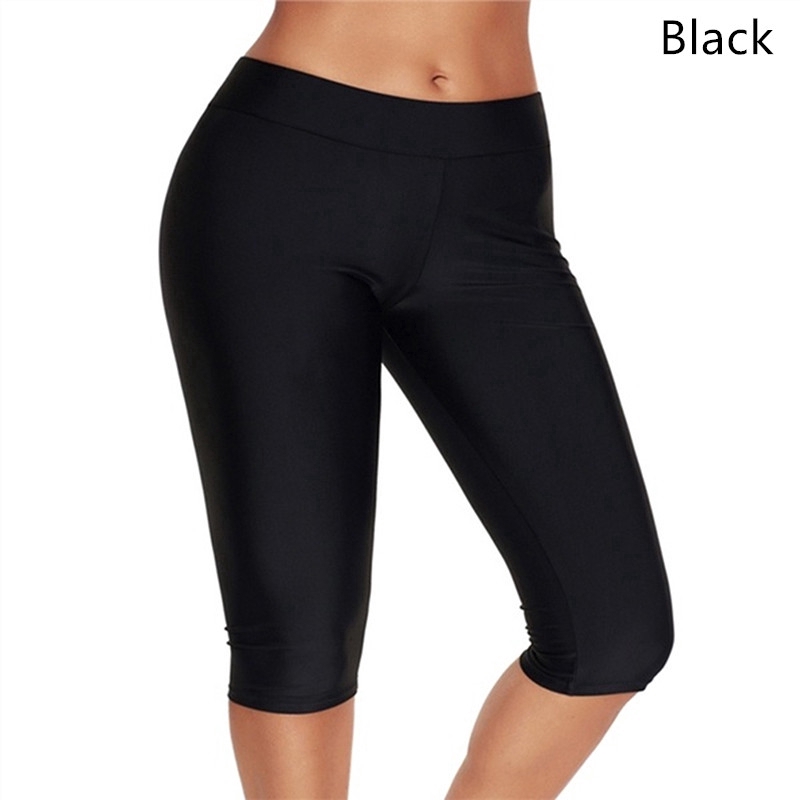 Quần Bơi Màu Trơn Thiết Kế Đơn Giản Cho Phái Nữ