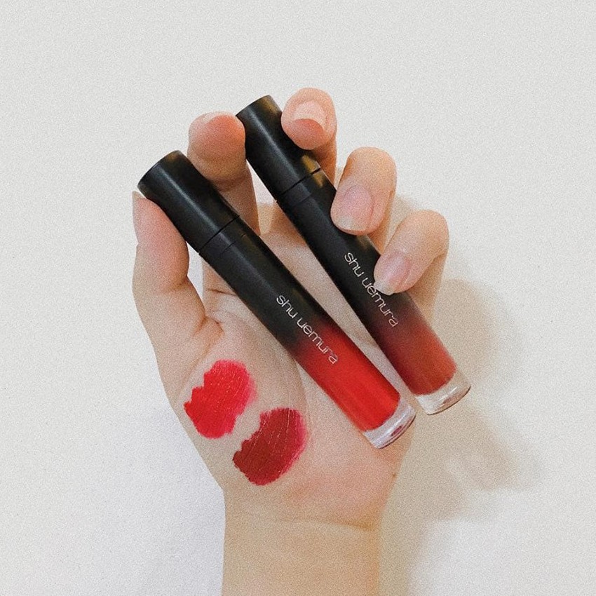 Son kem lì Shu Uemura Matte Supreme Lacquer Lipstick 5.4g (#RD02: Đỏ cam)